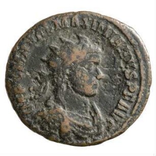 Münze, Antoninian, 291 n. Chr.