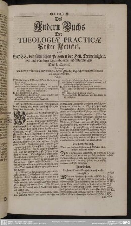 Des Andern Buchs Der Theologiae Practicae ...