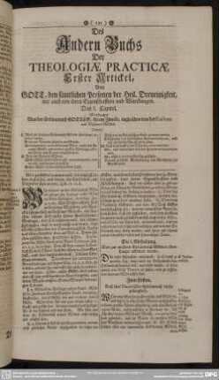 Des Andern Buchs Der Theologiae Practicae ...