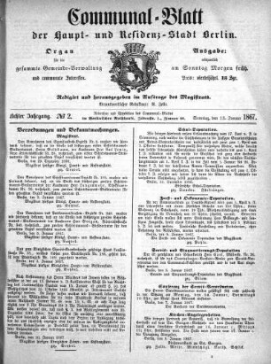 1867,2: No. 2, 13. Januar 1867