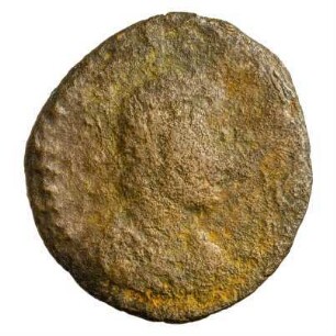Münze, Aes 4, 395 - 401 n. Chr.
