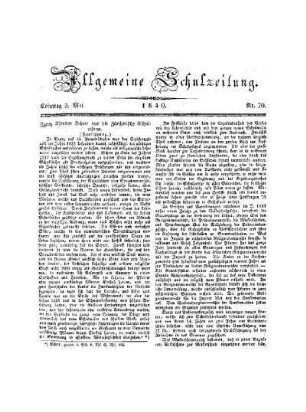 Ignaz Theodor Scherr und die Zürcherische Schulreform : (Fortsetzung)