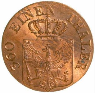 Münze, Pfennig, 1840