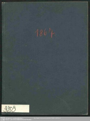 1867: Dresdner Börse