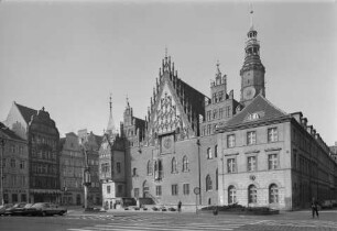 Rathaus, Breslau, Polen