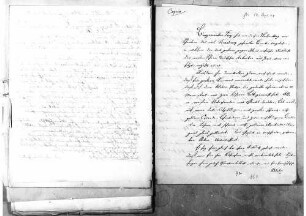 [N.N.] an Johann Baptist Bekk: Aufmarsch von 40 deutschen Arbeiter auf dem Kléberplatz in Straßburg, 12.04.1848, Bl. 161, [Abschrift].