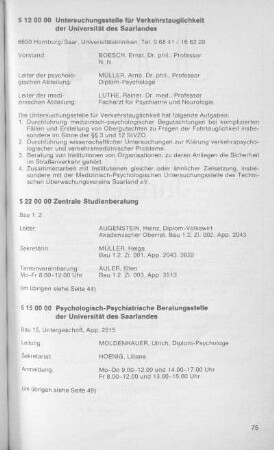 Psychologisch-Psychiatrische Beratungsstelle