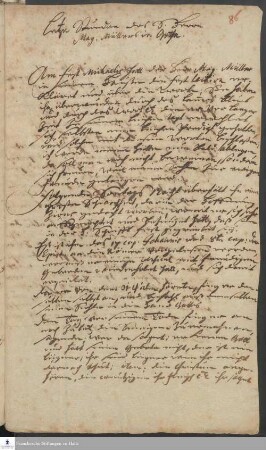 Brief von [Unbekannt] an Johann Heinrich Callenberg.