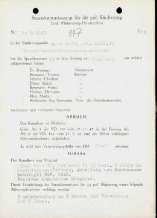 Koch, Anna