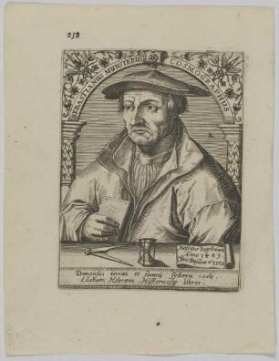Bildnis des Sebastianus Munsterus
