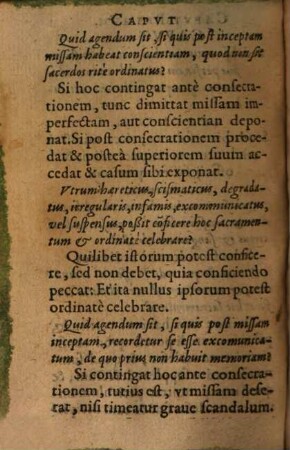 Decisiones casuum qui sacerdotibus in missarum celebratione contingere solent
