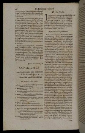 Consilium XI. - Consilium XV.