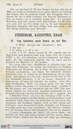 Steiermark, Kaernthen, Krain