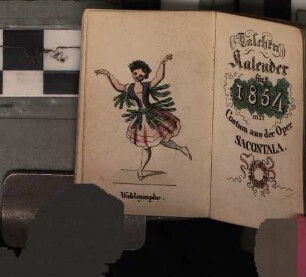 Taschen-Kalender : für das Jahr .... 1854