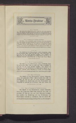 Amts-Fraktur