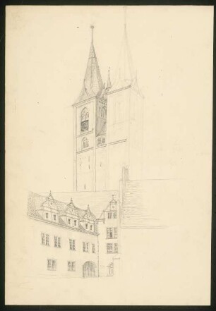 St. Marien, Stendal: Perspektivische Ansicht