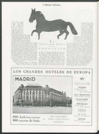 La tradicional veleta del caballito