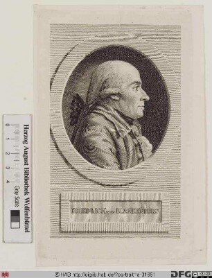 Bildnis (Christian) Friedrich von Blankenburg