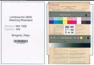 Entnazifizierung Peter Bongartz , geb. 07.02.1880 ()