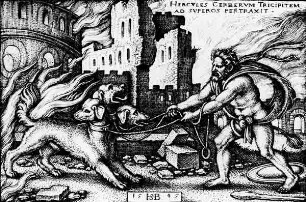 Herkules und Cerberus