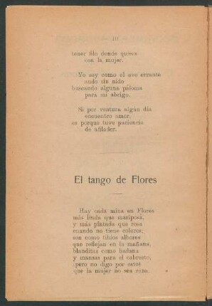 El tango de flores