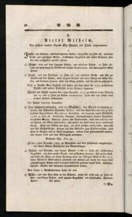 36-59, II. Viktor Wilhelm.