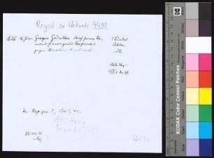 Auseinandersetzung zwischen Gregor Günther, vertreten durch seinen Vormund Hieronymus Ruprecht, und Martin Mudrach