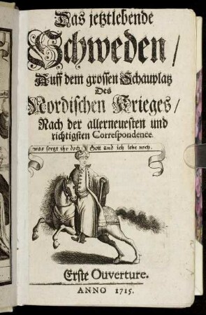 Erste Ouverture. Anno 1715.