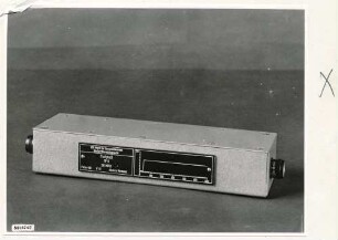 Tiefpass TP 5 Vorderansicht, Foto 1959