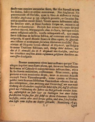 De calendariis biblicis : [Progr.]