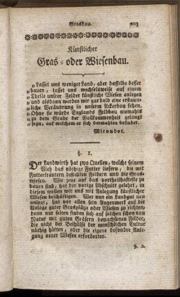 Künstlicher Gras- oder Wiesenbau.