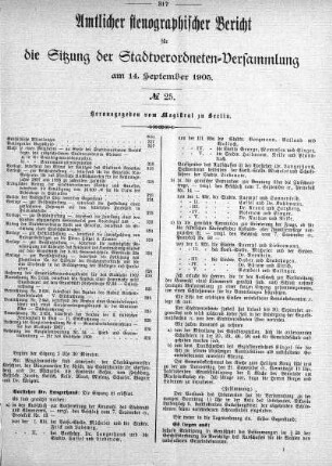 No. 25, 14. September 1905