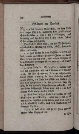Erklärung des Kupfers.