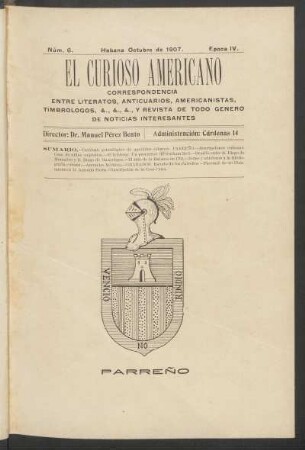 [Escudo de armas de la familia "Parreño"]