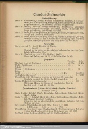 Autobus-Stadtverkehr