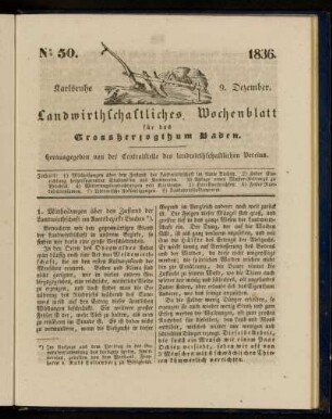 No 50. 1836. 9. Dezember