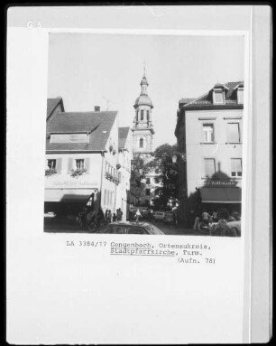 Katholische Stadtpfarrkirche Sankt Maria & Ehemalige Benediktiner-Klosterkirche — Kirchturm