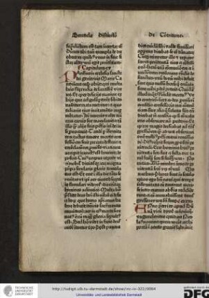 Capitulum xv.