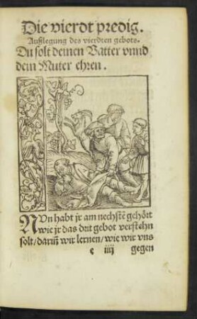 Die vierdt predig.