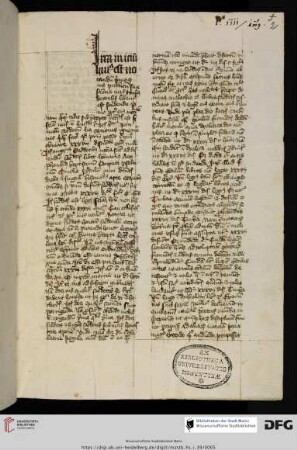 Vincentius Gruner (?), Glossa super Adam Teutonici Summulam de Summa Raimundi