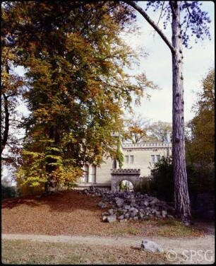 Potsdam, Park Babelsberg, Schlossküche.