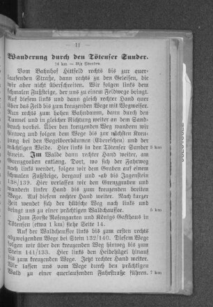 Wanderung durch den Tötenser Sunder.