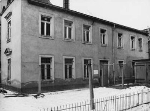 Dresden-Striesen, Eisenacher Straße 5. Buchbinderei Karl Hesse. Außenansicht