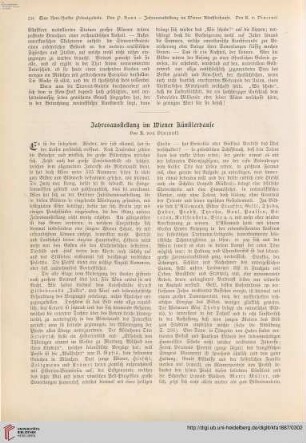 Jahresausstellung im Wiener Künstlerhause