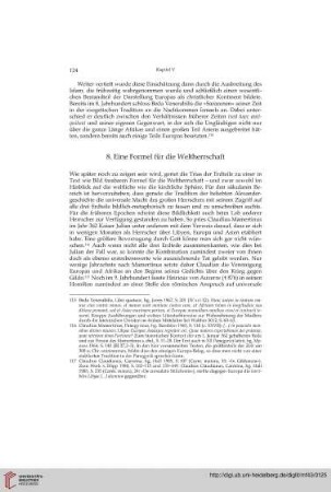 8. Eine Formel für die Weltherrschaft