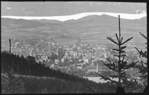Löbau. Blick auf Löbau
