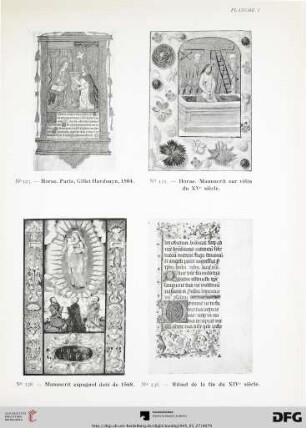 Planche I-XVI