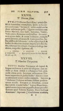 XXVIII. T. Manlius Torquatus.
