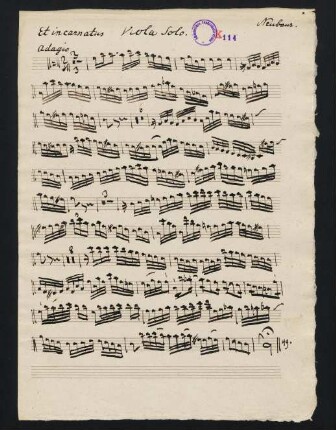 1, Viola Solo