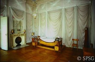 Berlin, Schloss Charlottenburg, Neuer Flügel, Schlafzimmer der Königin Luise (Anziehzimmer König Friedrich Wilhelms II.), R. 347.